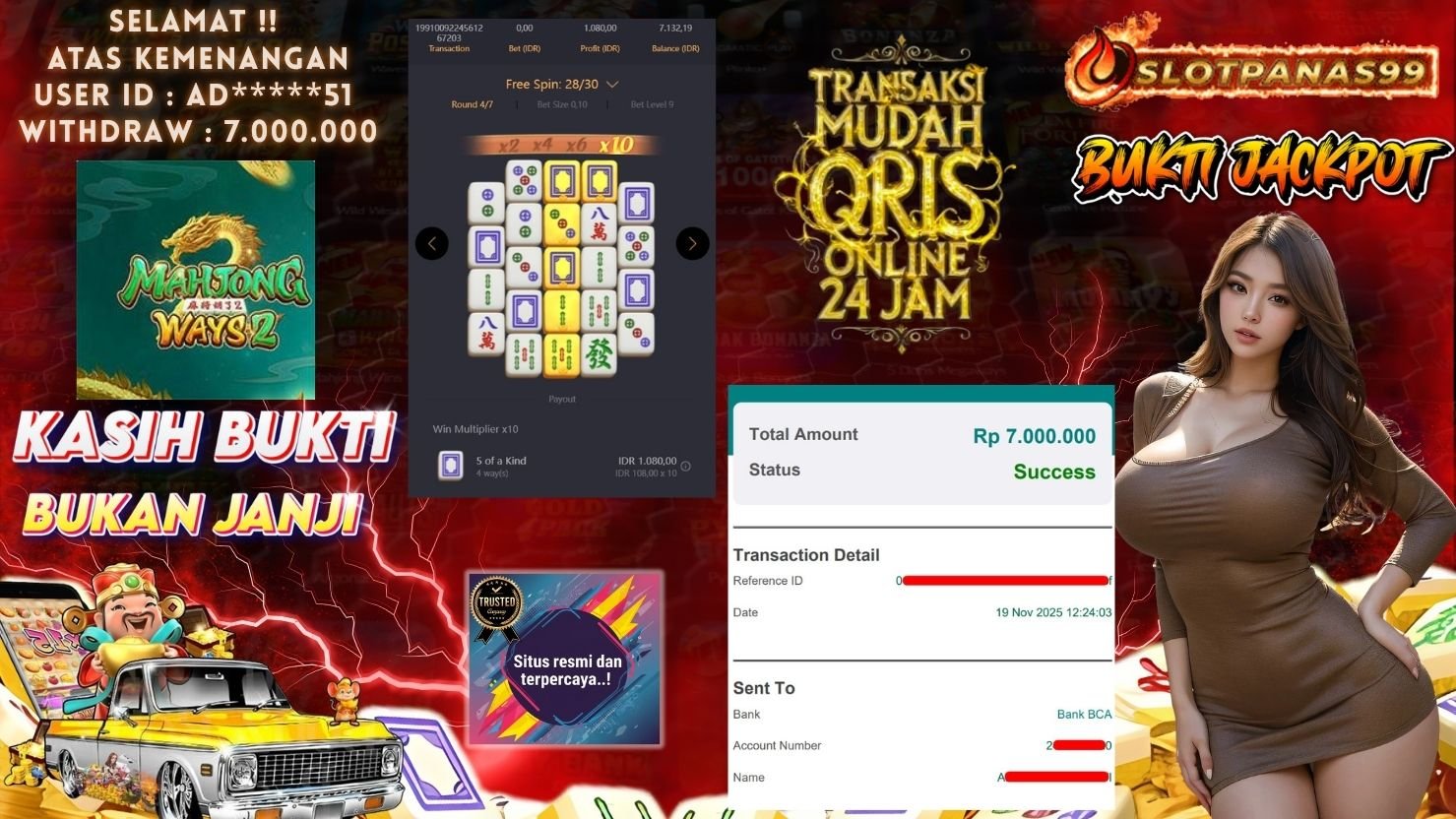 SLOTPANAS99 JACKPOT SLOT MAHJONG WAYS 2